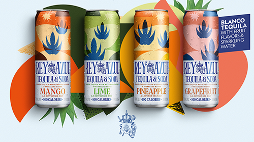 rey azul tequila soda