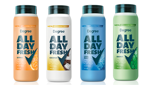 degree all day fresh body wash