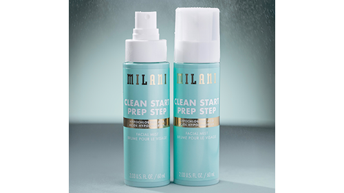 milani cosmetics Clean Start Prep Step Facial Mist