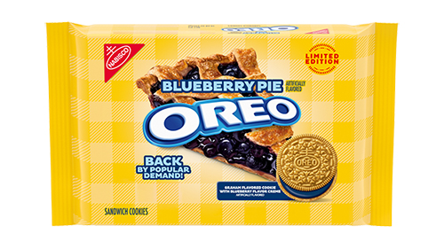oreo blueberry pie