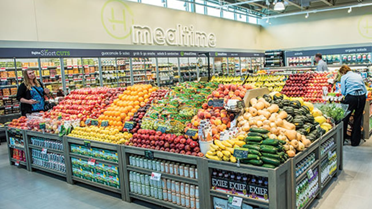 Hy-Vee interior.