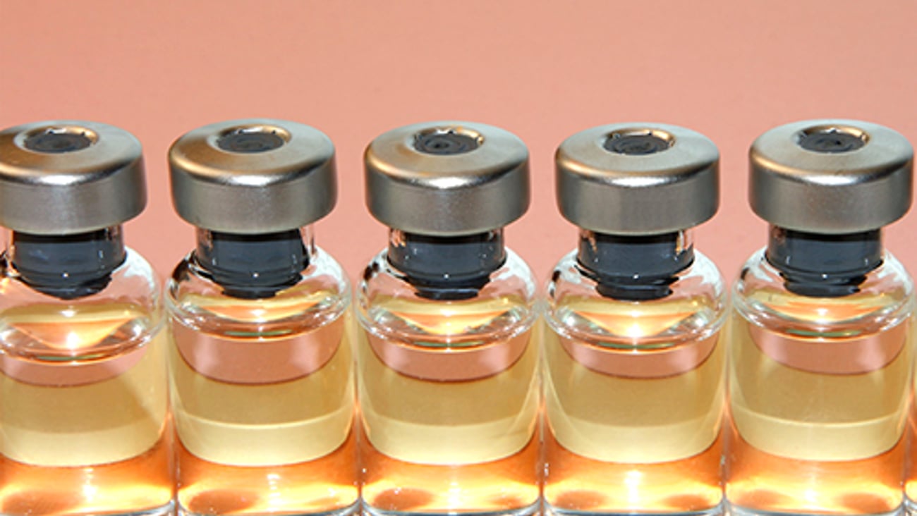 Injectable vials.