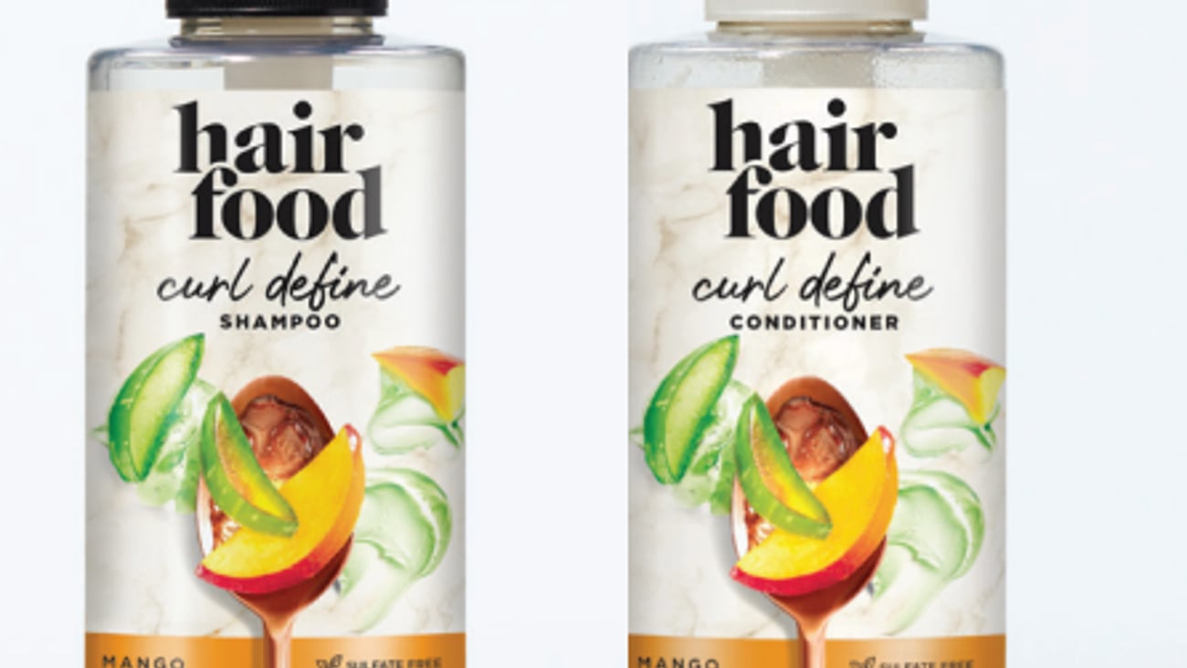 hair food shampoo conditioner