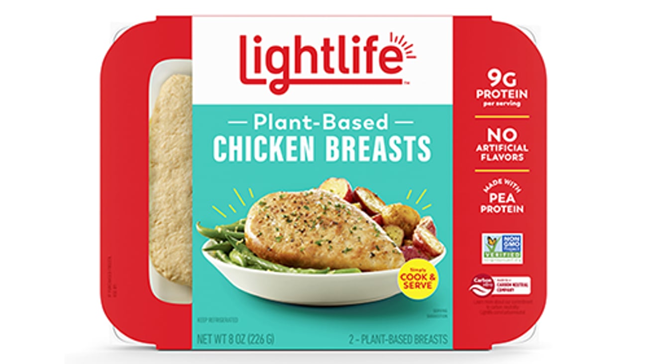 lightlife plant-based chicken