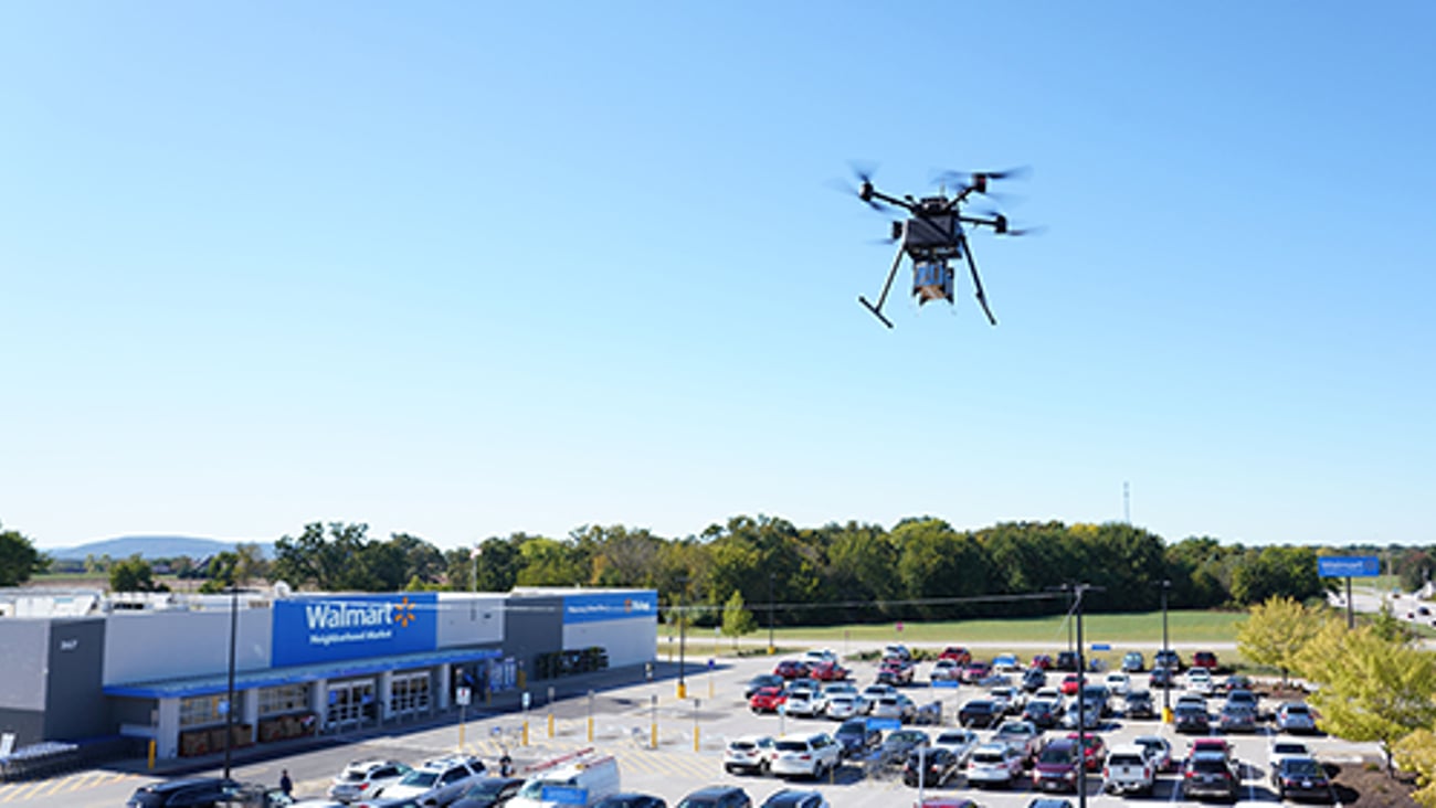 walmart drone delivery teaser