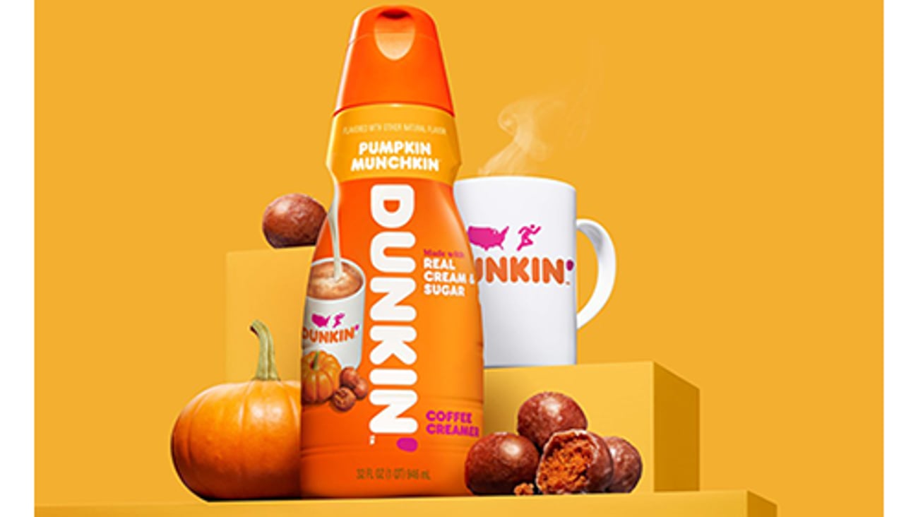 Dunkin’ Pumpkin Munchkin Creamer