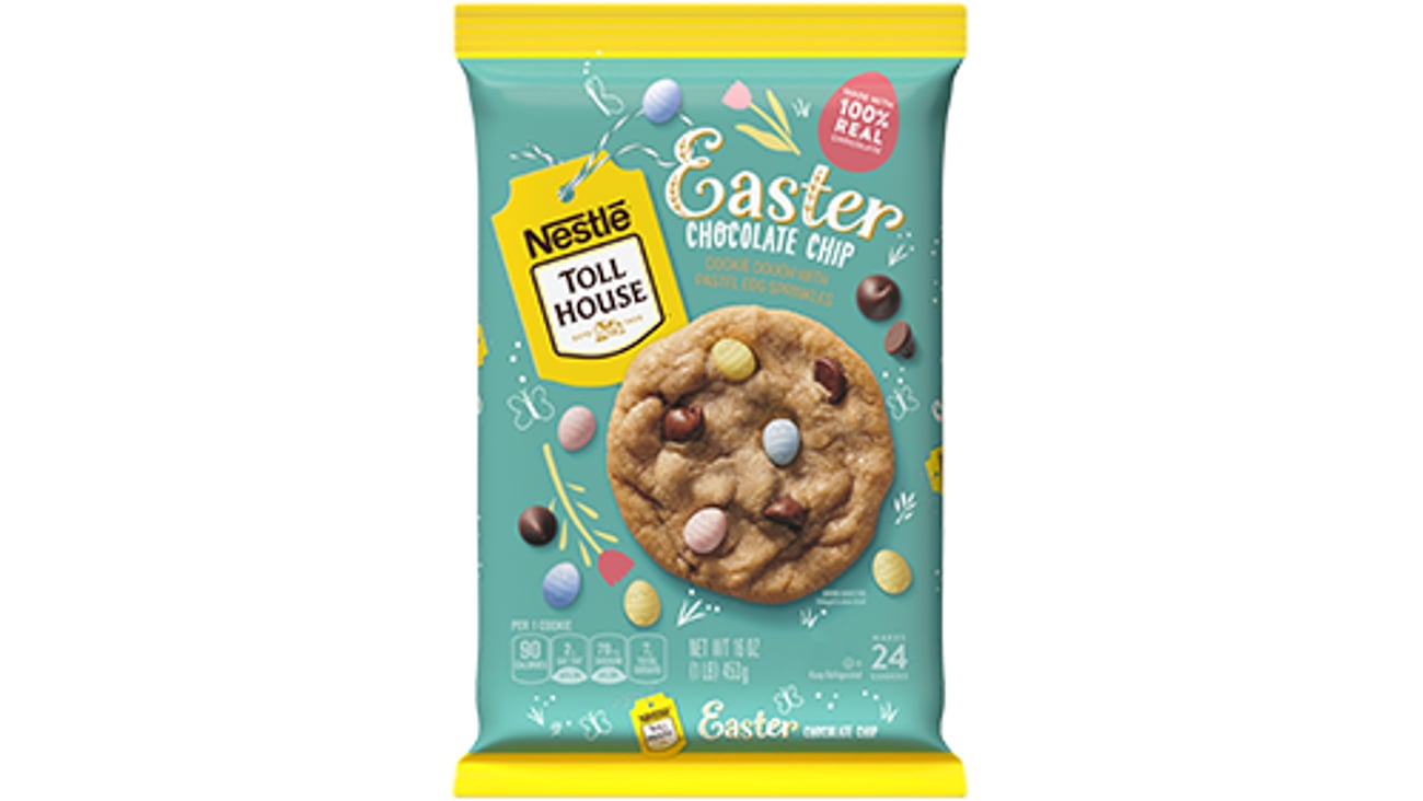 Nestlé Toll House’s Easter Chocolate Chip Cookie Dough 