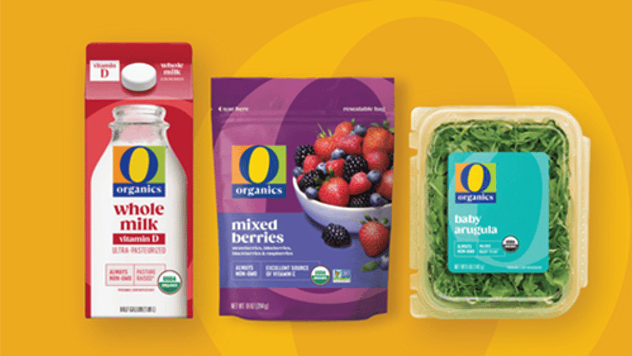 o organics redesigned packaging