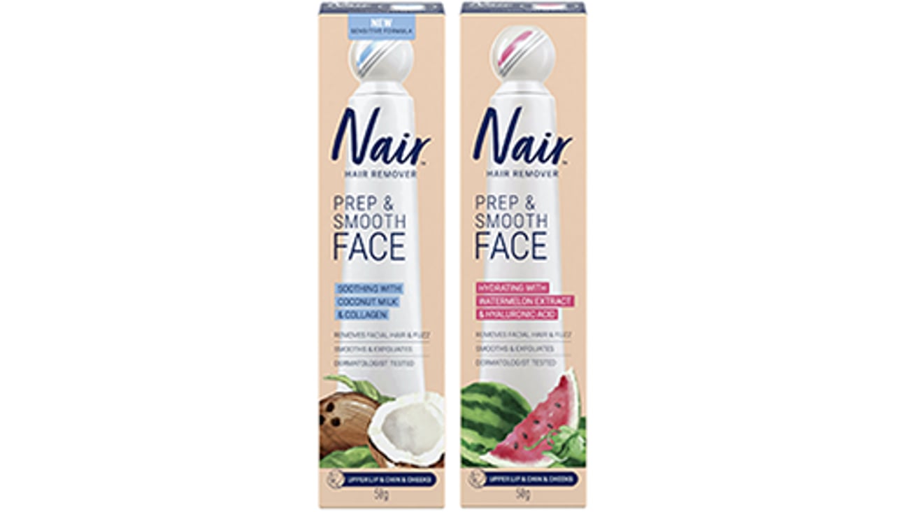 Nair Prep & Smooth Face