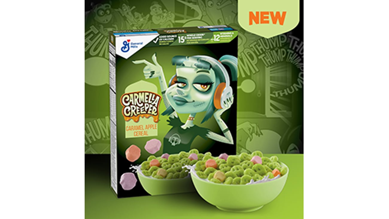 general mills monsters cereal carmella creeper