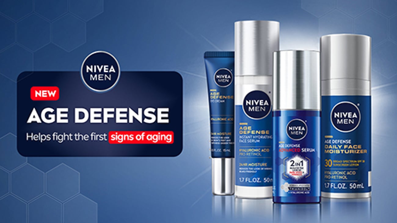 nivea men age defense