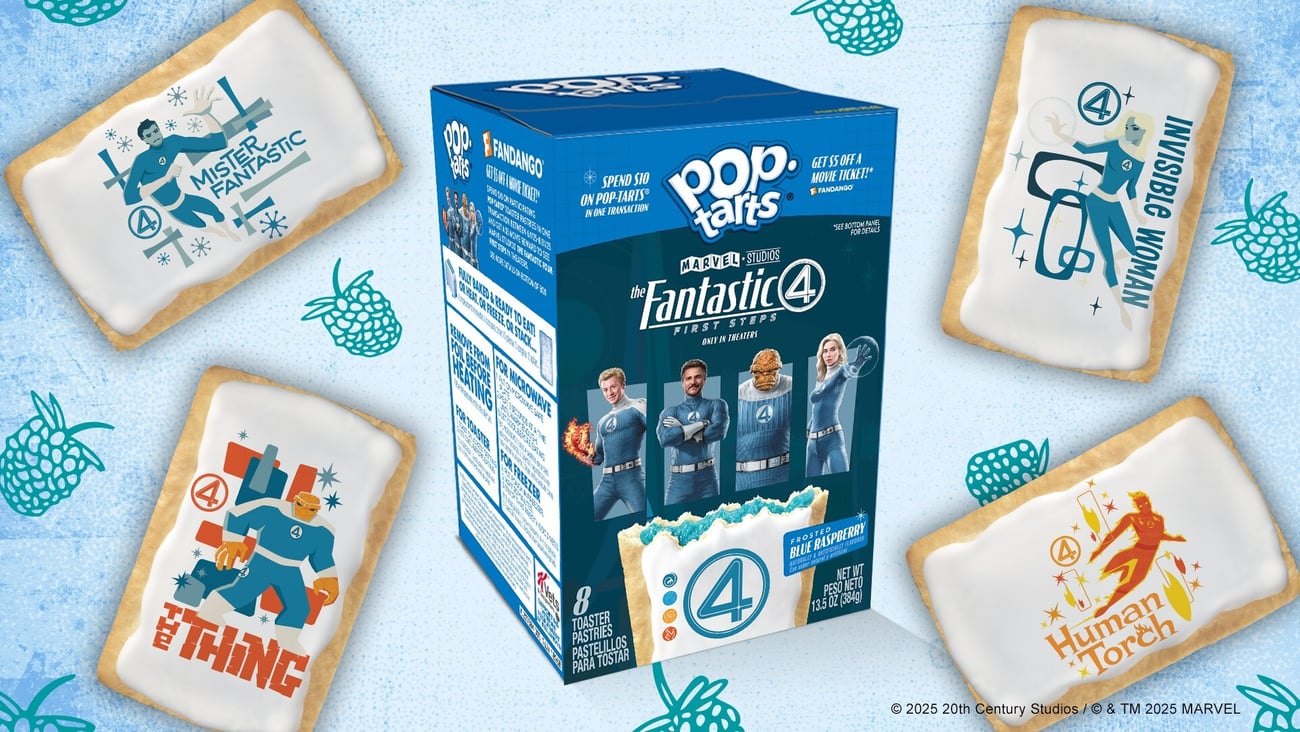 pop-tarts x fantastic four