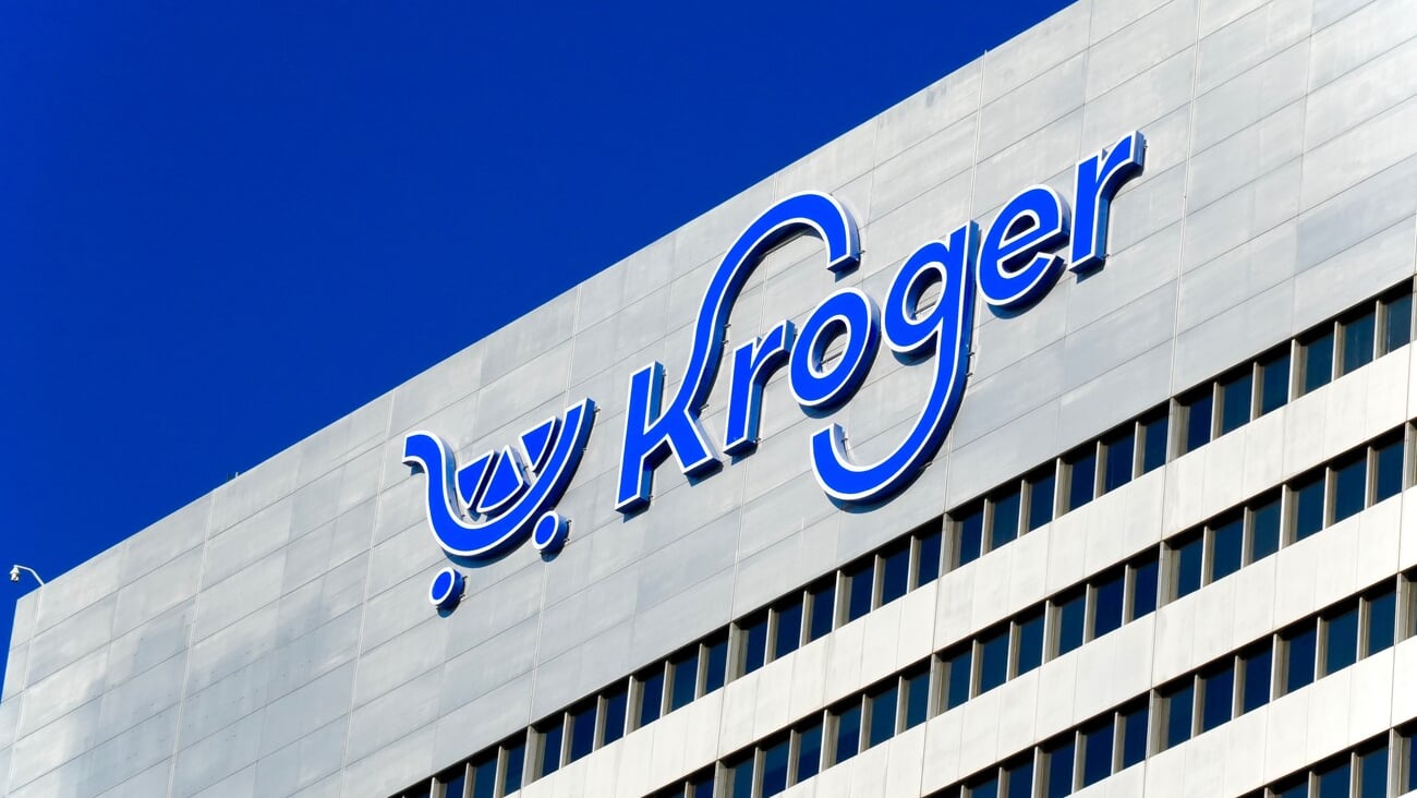 Cincinnati, OH, USA - Dec. 12, 2024: The towering 25-story Kroger Building serves as the headquarters of the supermarket chain and is an iconic  landmark on Cincinnati's downtown skyline.; Shutterstock ID 2559752441