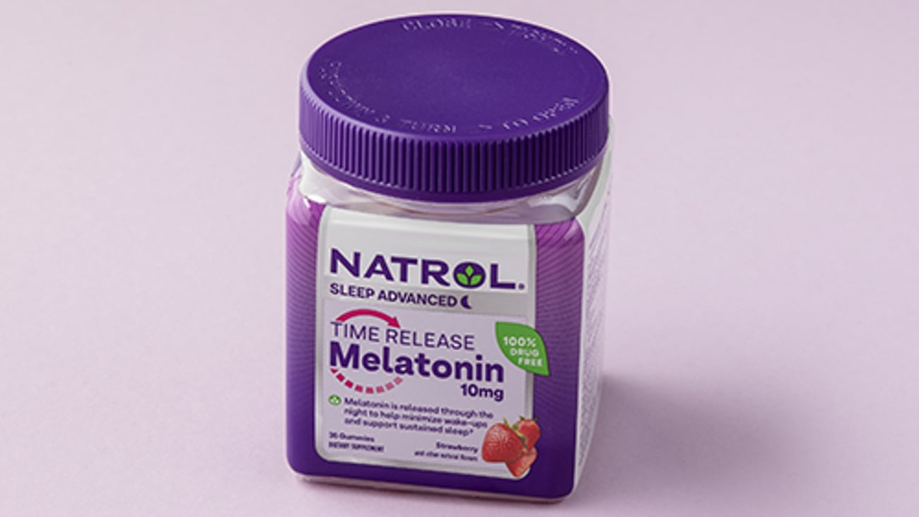 natrol time release melatonin gummies