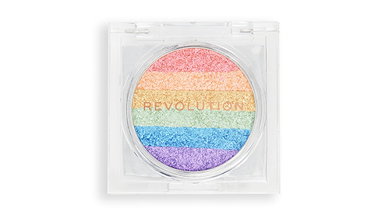 revolution beam bright rainbow highlighter