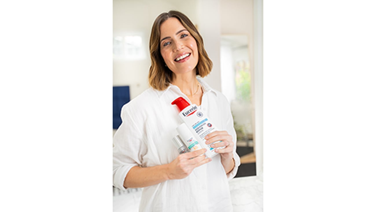 eucerin x mandy moore