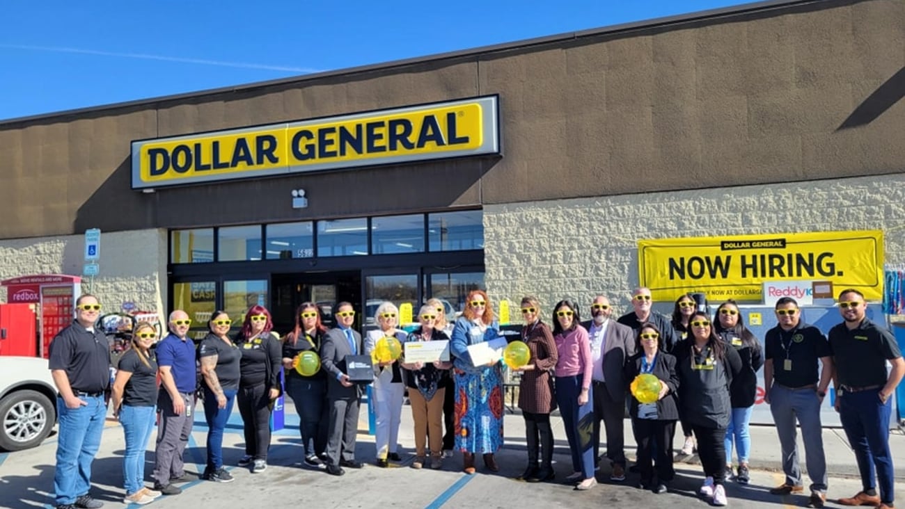 dollar general yellow glasses