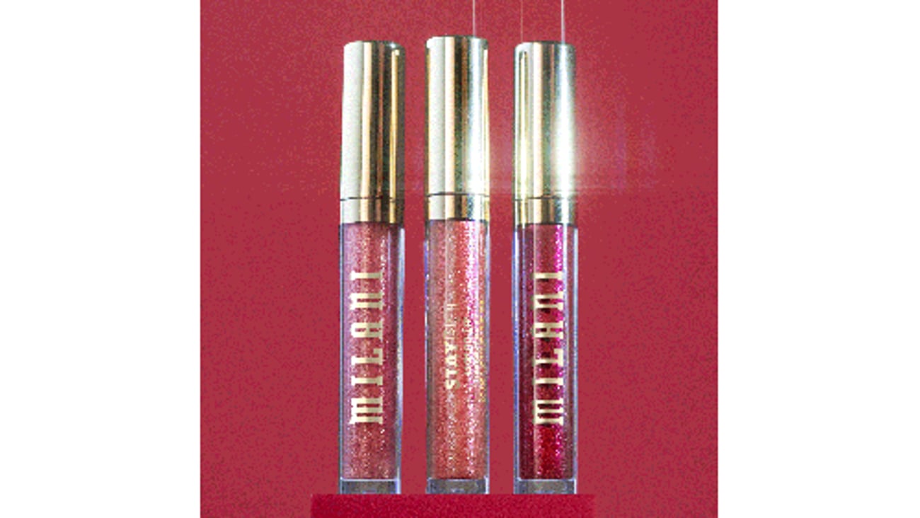 milani cosmetics Stay Put Liquid Lip Shimmer Lipstick 