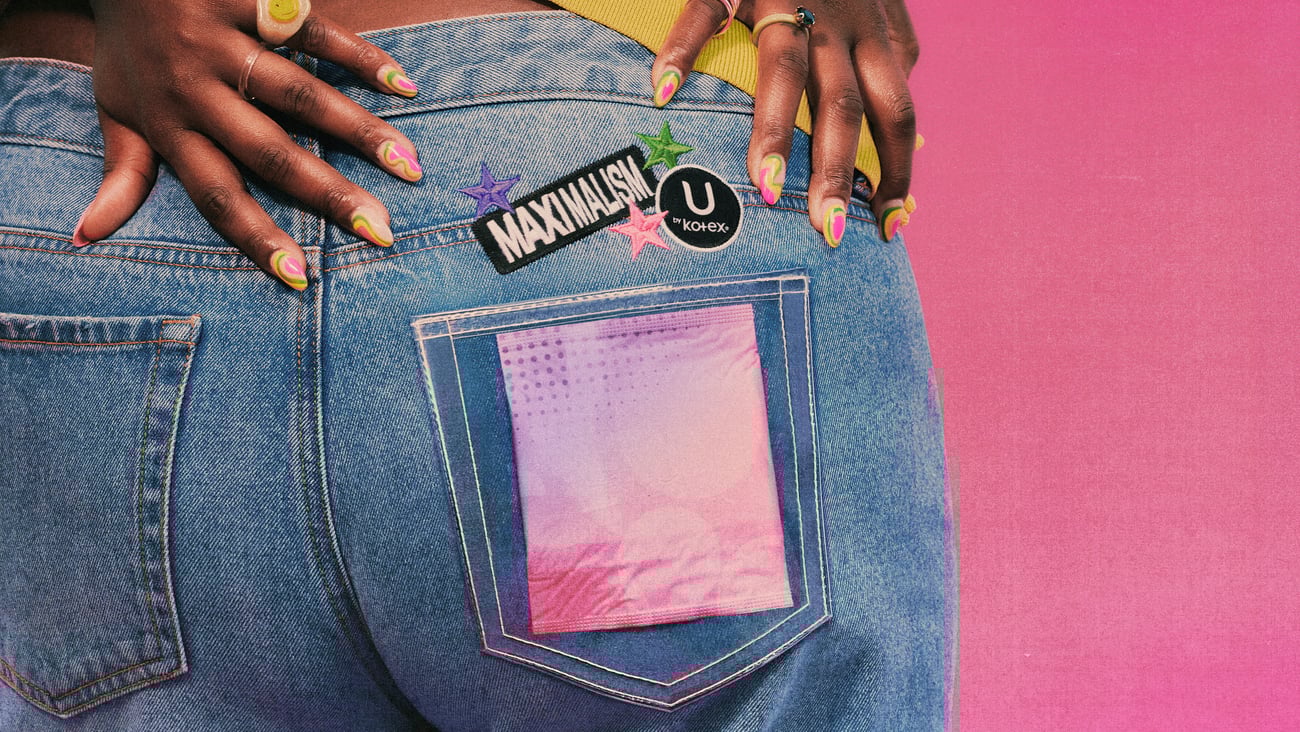 U by Kotex MaxiMalism Jeans 
