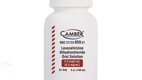 Camber's generic Xyzal