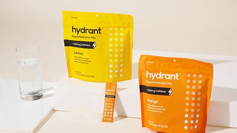 Hydrant + Caffeine Rapid Hydration Mix package