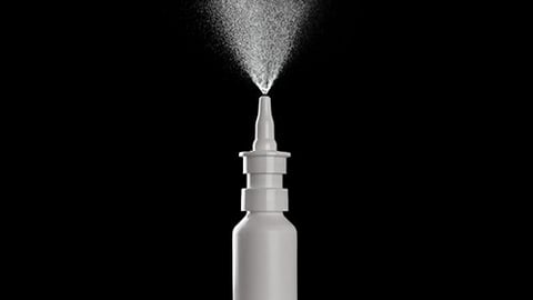 A nasal spray.