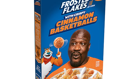 a close up of Shaquille O'Neal