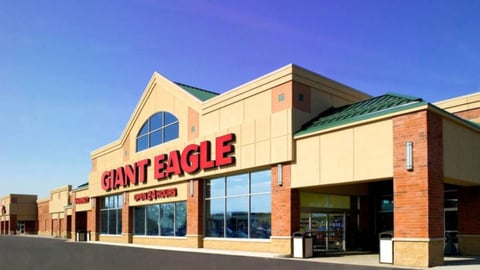 a store in a brick building