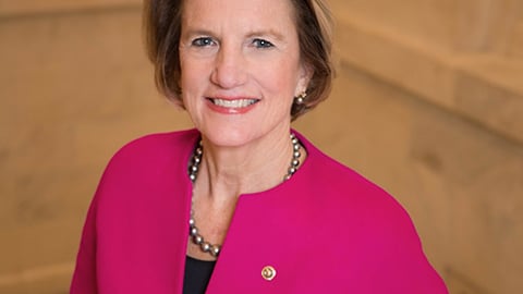 Shelley Moore Capito smiling for the camera