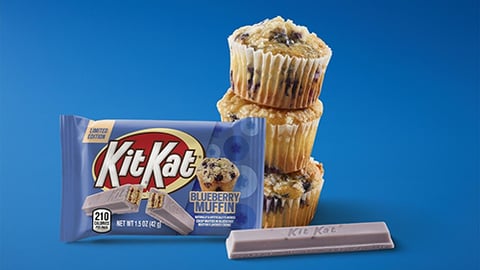 kit kat blueberry muffin