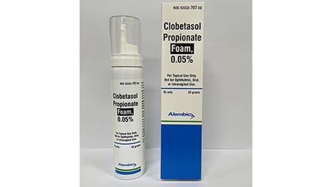 Clobetasol propionate foam