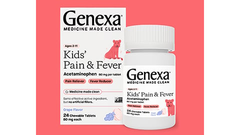 Genexa Kids’ Pain & Fever Chewables