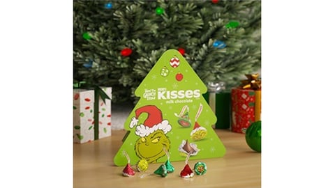 hershey kisses grinch tree