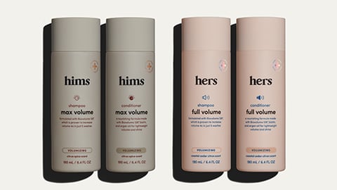 hims & hers volumizing shampoos conditioners