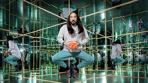 quest steve aoki cheese crackers