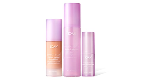 joah beauty crystal glow collection