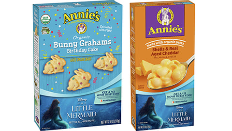 annie's the little mermaid packaging