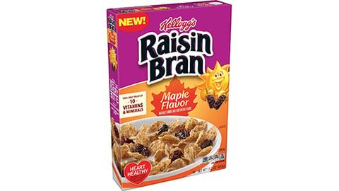 Kellogg’s Raisin Bran Maple Flavor 