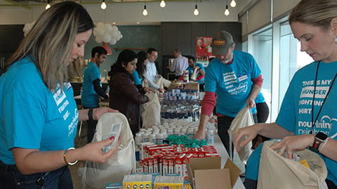 albertsons volunteers