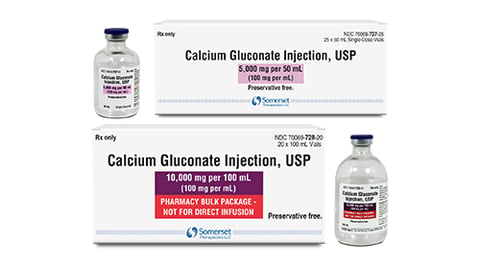 somerset calcium gluconate