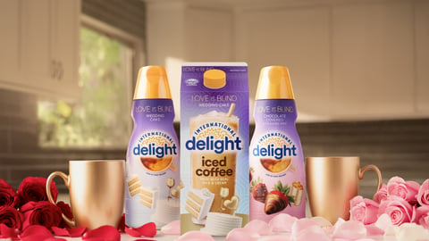 international delight love is blind coffee, creamers