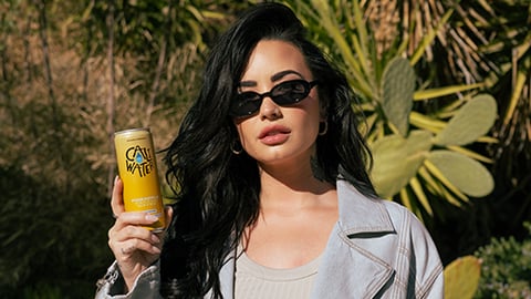 demi lovato x caliwater