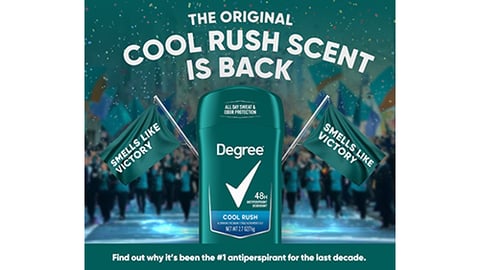 degree cool rush