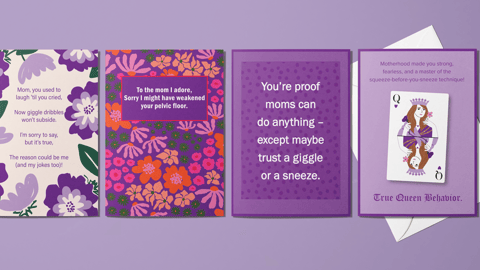 poise mother's day cards