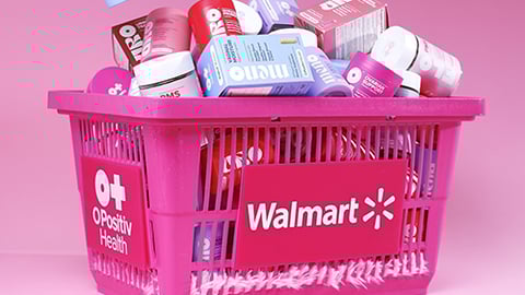 o positiv health x walmart