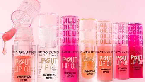 revolution beauty pout lip oils