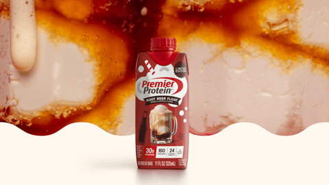 premier protein root beer float