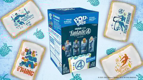 pop-tarts x fantastic four