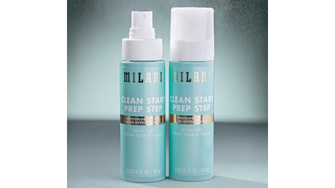 milani cosmetics Clean Start Prep Step Facial Mist 