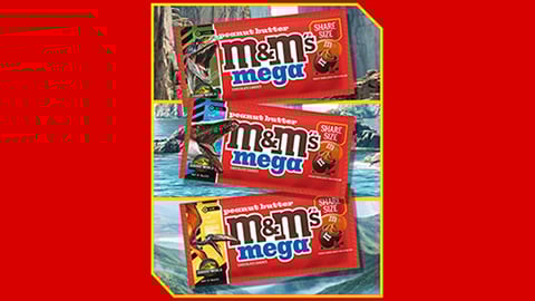 M&M's x jurassic park